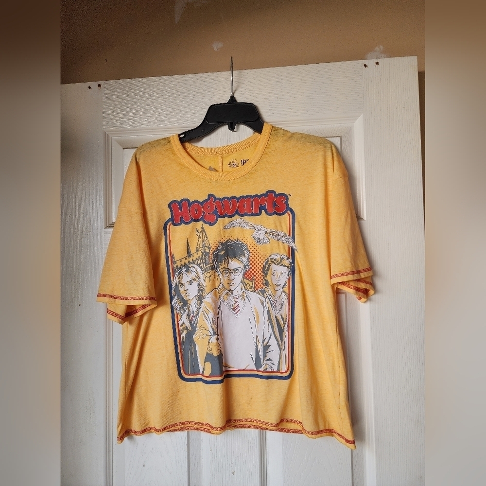 Kids Yellow Graphic T-Shirt
